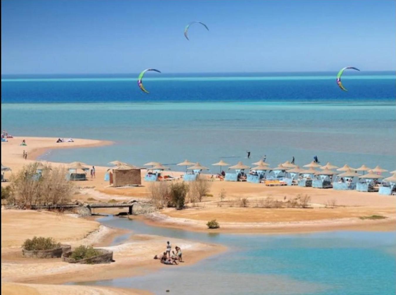 Joynant-Gouna Kite Road-2Room Mangroovy Free Beach Access - Pool View- Hurghada Ngoại thất bức ảnh